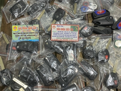 Cơ sở làm smartkey xe máy, chìa khóa xe máy giá rẻ, chất lượng