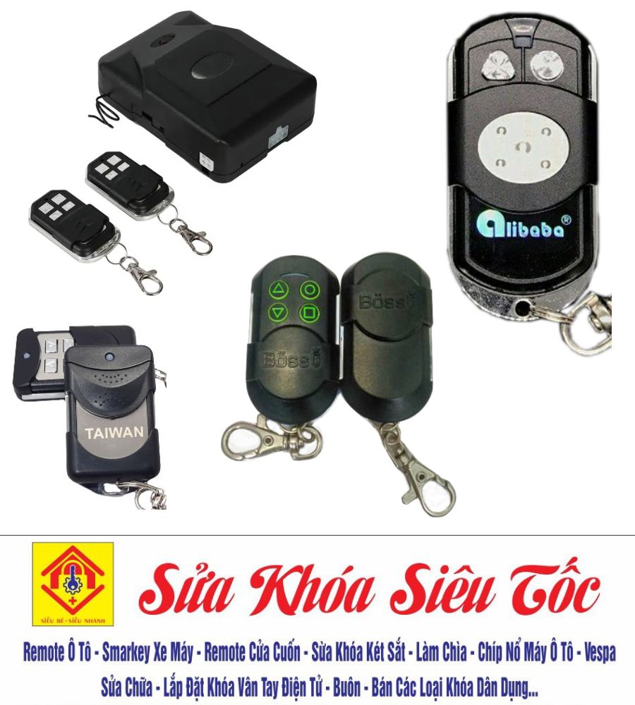 Sửa Remote Cửa Cuốn Tại Nhà – Có Mặt Sau 15 Phút