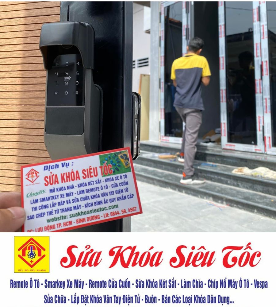 Thay Ổ Khóa Cửa Bị Hỏng – Gãy Chìa – Có Mặt Sau 15 Phút