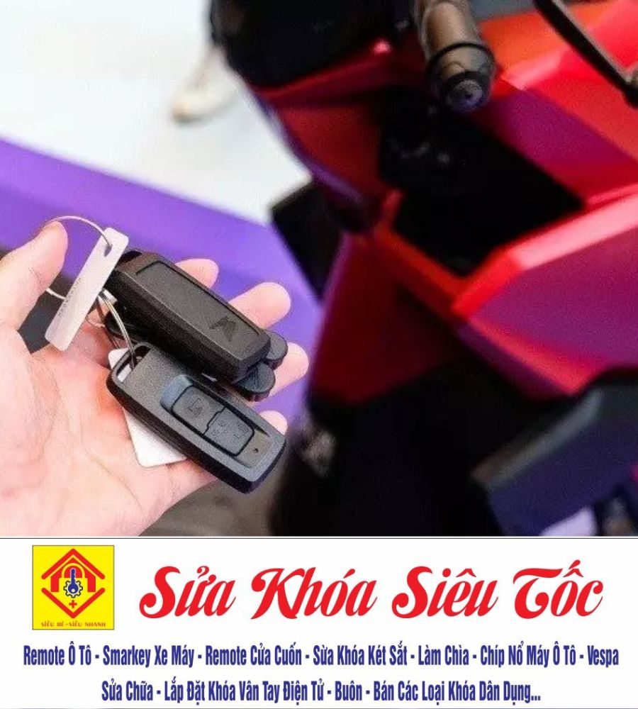 Sửa Khóa Xe Máy Thủ Dầu Một – Có Mặt Sau 15 Phút