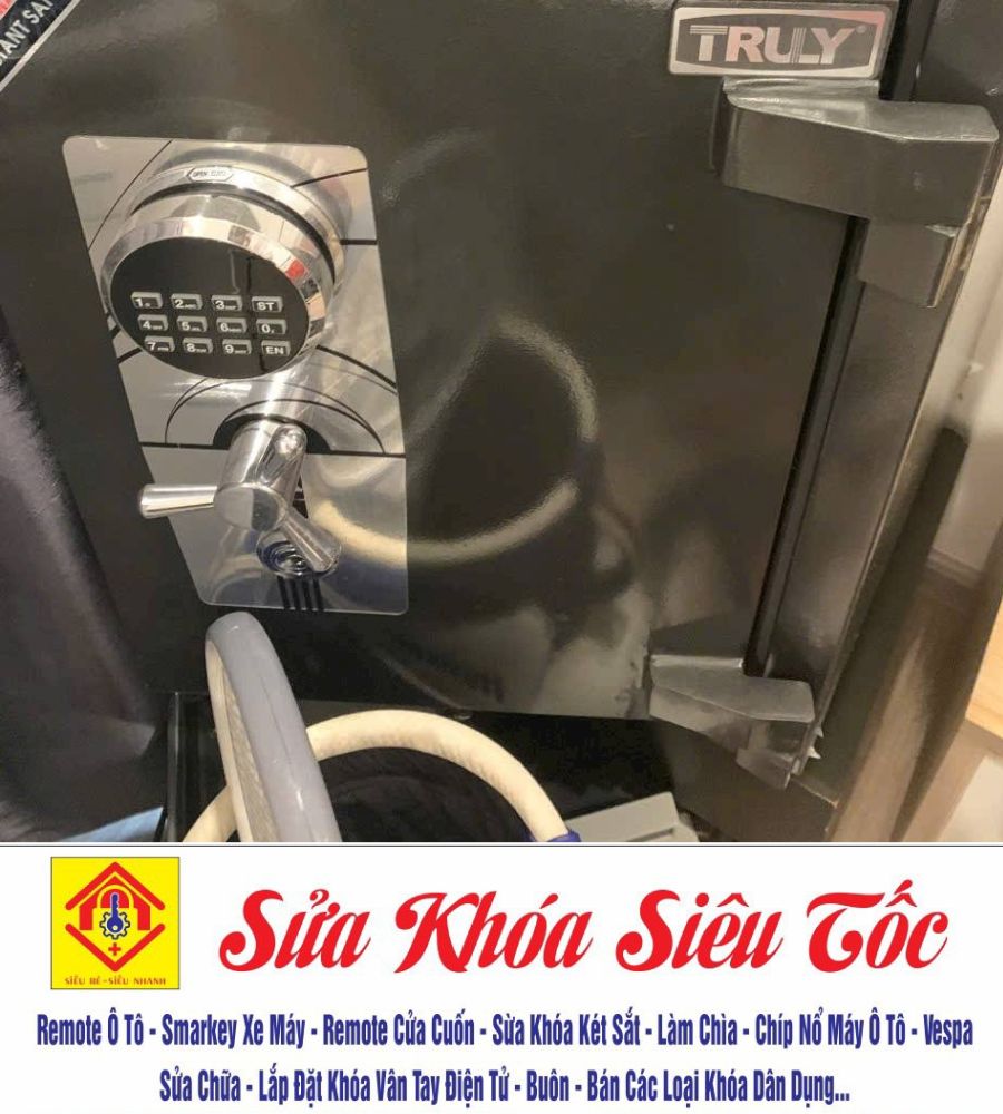 Sửa Két Sắt Tại Nhà – Mở Không Phá, Có Mặt Sau 15 Phút