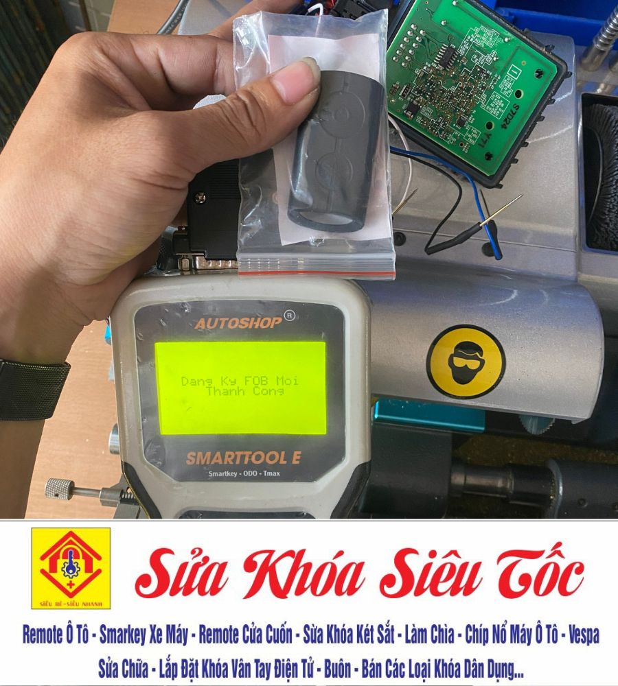 Lập Trình Smartkey Xe Máy Mất Mã ID – Có Mặt 15 Phút