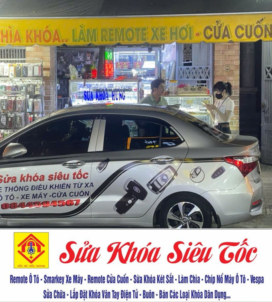 Sửa Khóa Ô Tô TP.HCM – Mở Khóa, Sửa Remote 24/7