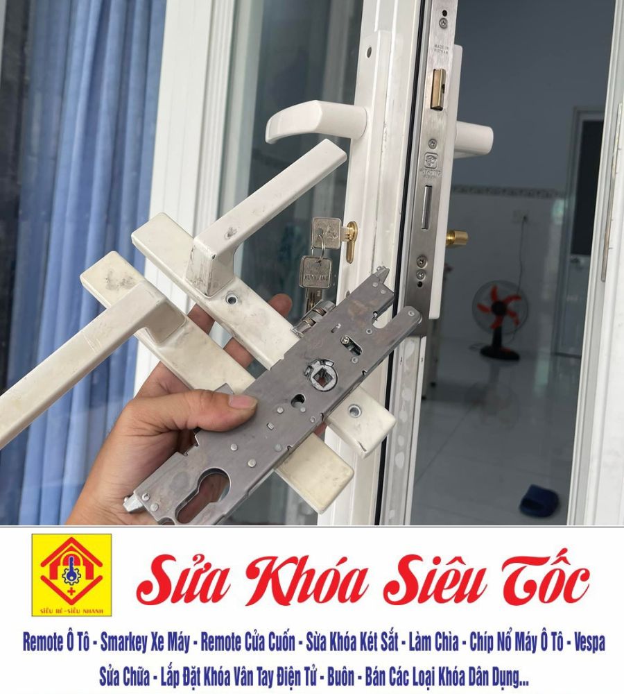 Thay Ổ Khóa Cửa Bị Hỏng – Gãy Chìa – Có Mặt Sau 15 Phút